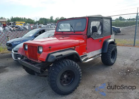 1995 Jeep Wrangler / Yj Se from USA, damaged, VIN 1J4FY29S1SP317115